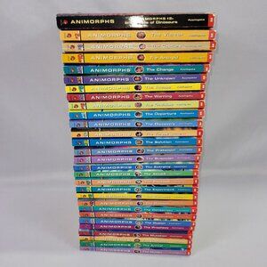Animorphs Vintage 29 Book Lot Scholastic Applegate Youth Novels